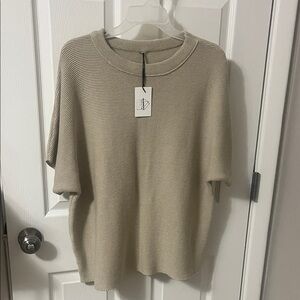 Taupe Knit Sweater